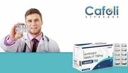 Lexoziff 750 Tablet at the best price in Antibiotics Pharma Franchise.